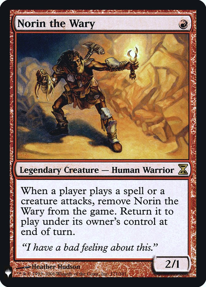 Norin the Wary [Mystery Booster] | Mindsight Gaming