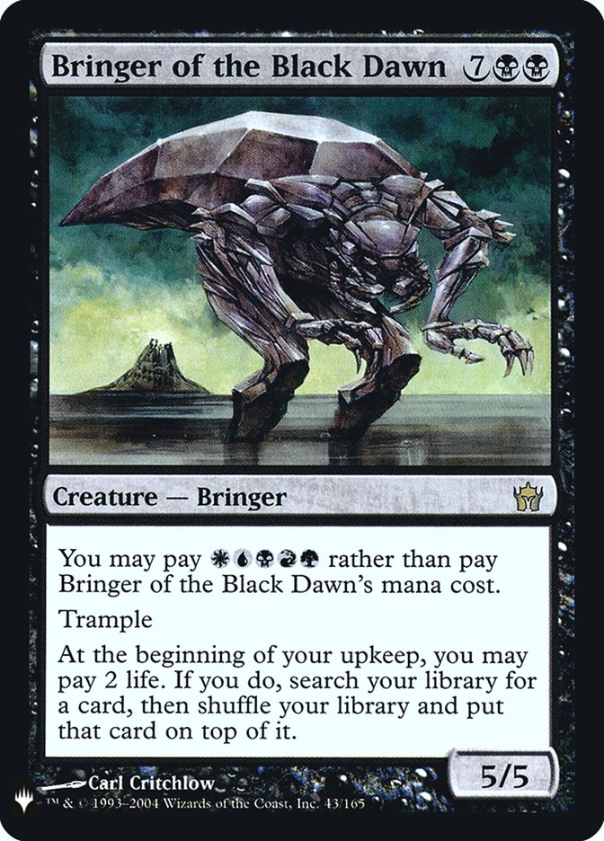 Bringer of the Black Dawn [Mystery Booster] | Mindsight Gaming