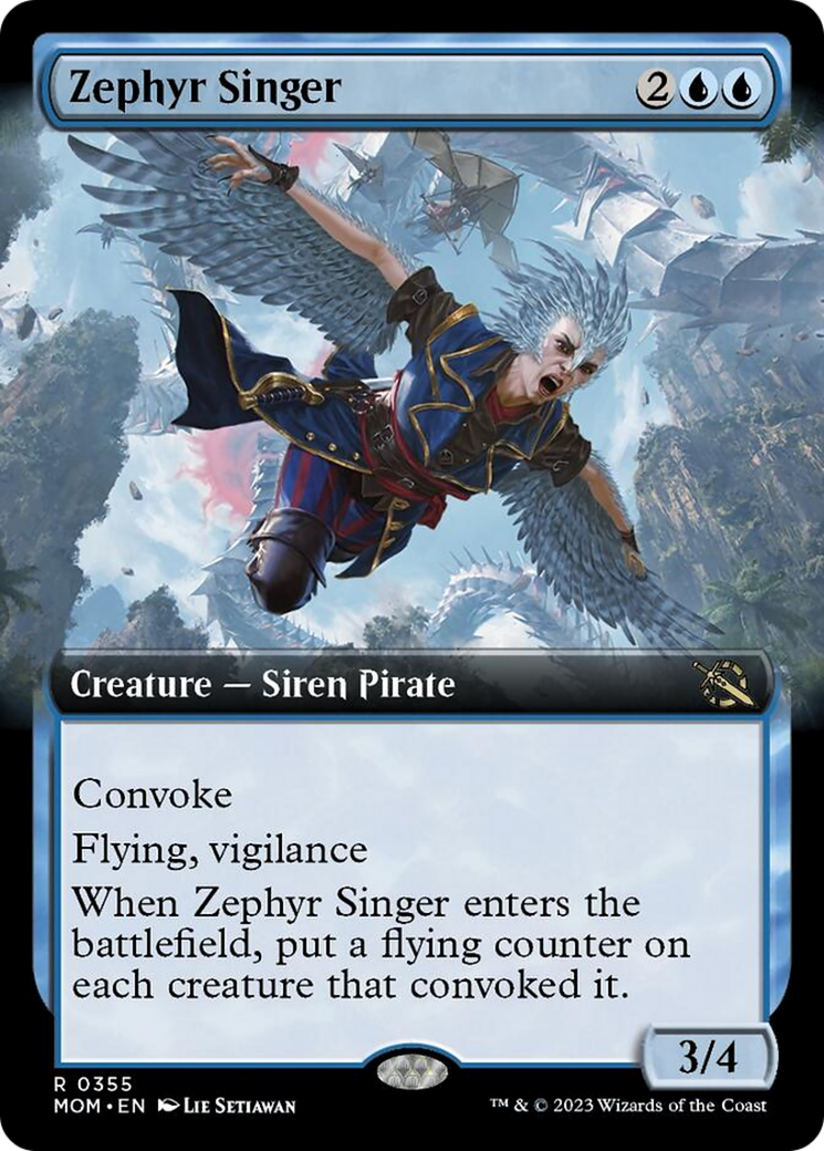 Zephyr Singer (Extended Art) [March of the Machine] | Mindsight Gaming