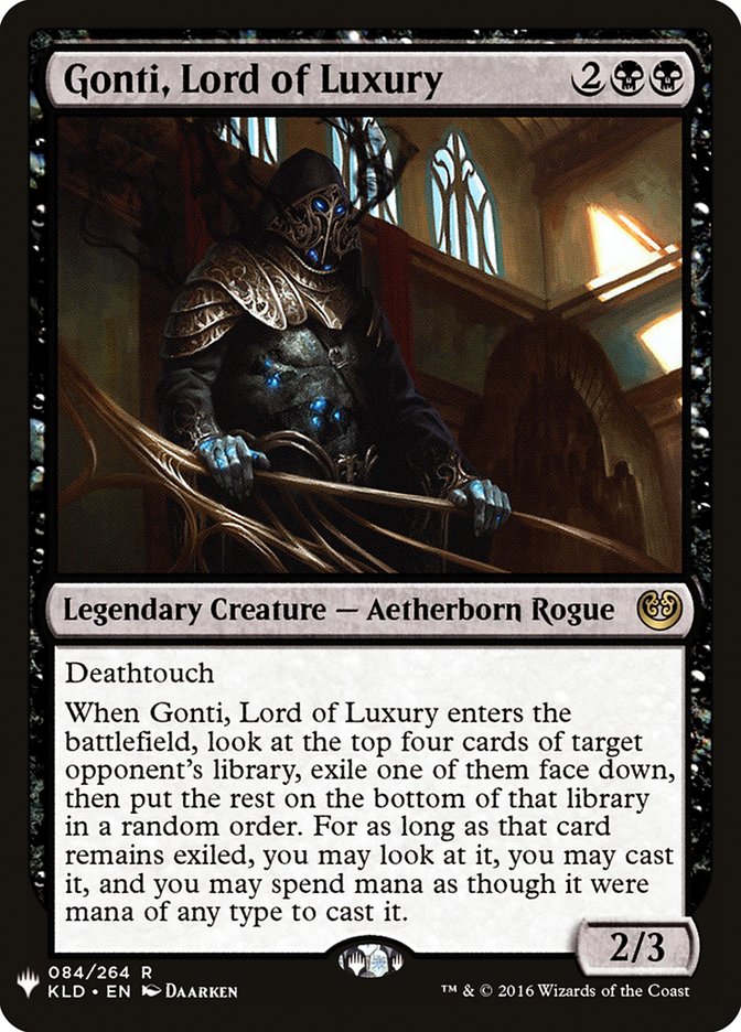 Gonti, Lord of Luxury [Mystery Booster] | Mindsight Gaming