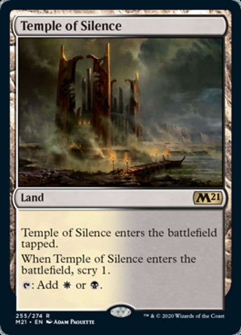 Temple of Silence [Core Set 2021] | Mindsight Gaming