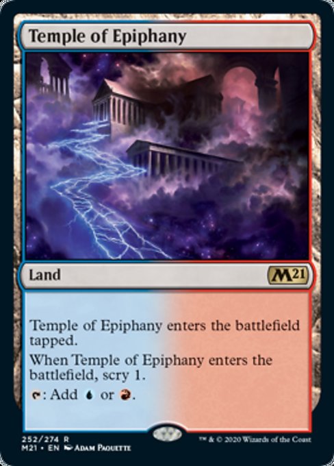 Temple of Epiphany [Core Set 2021] | Mindsight Gaming