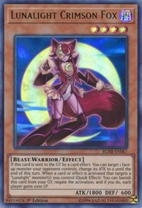 Lunalight Crimson Fox [BLHR-EN067] Ultra Rare | Mindsight Gaming