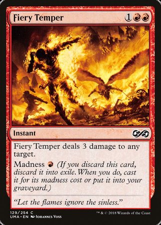 Fiery Temper [Ultimate Masters] | Mindsight Gaming