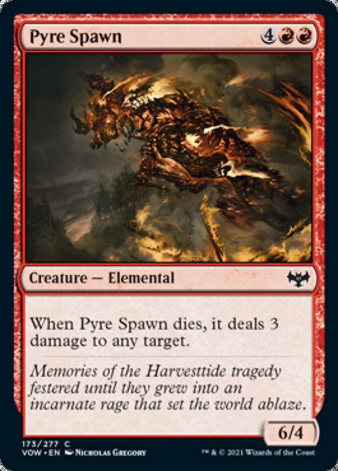 Pyre Spawn [Innistrad: Crimson Vow] | Mindsight Gaming
