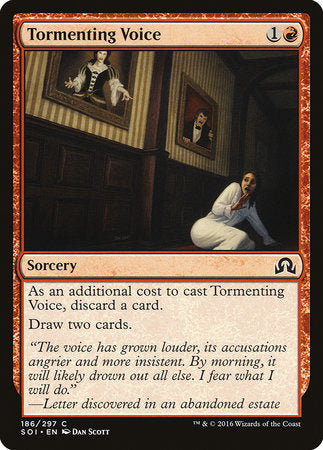Tormenting Voice [Shadows over Innistrad] | Mindsight Gaming