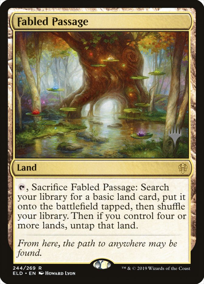 Fabled Passage (Promo Pack) [Throne of Eldraine Promos] | Mindsight Gaming