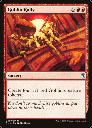 Goblin Rally [GRN Guild Kit] | Mindsight Gaming