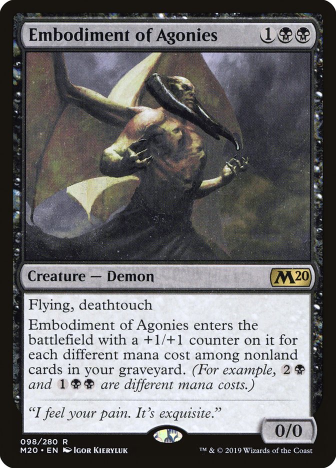 Embodiment of Agonies [Core Set 2020] | Mindsight Gaming