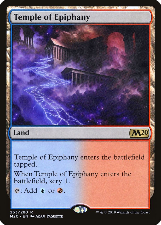 Temple of Epiphany [Core Set 2020] | Mindsight Gaming