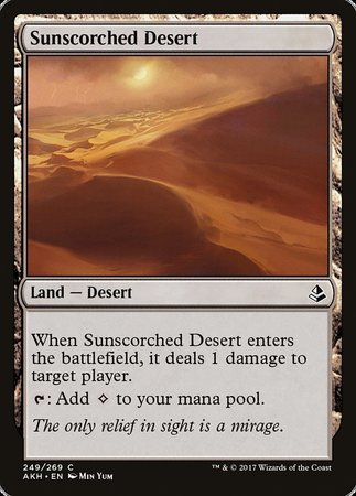 Sunscorched Desert [Amonkhet] | Mindsight Gaming