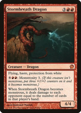Stormbreath Dragon [Theros] | Mindsight Gaming