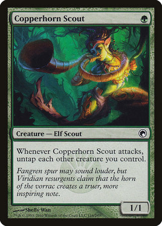 Copperhorn Scout [Scars of Mirrodin] | Mindsight Gaming