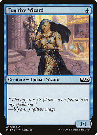 Fugitive Wizard [Magic 2015] | Mindsight Gaming