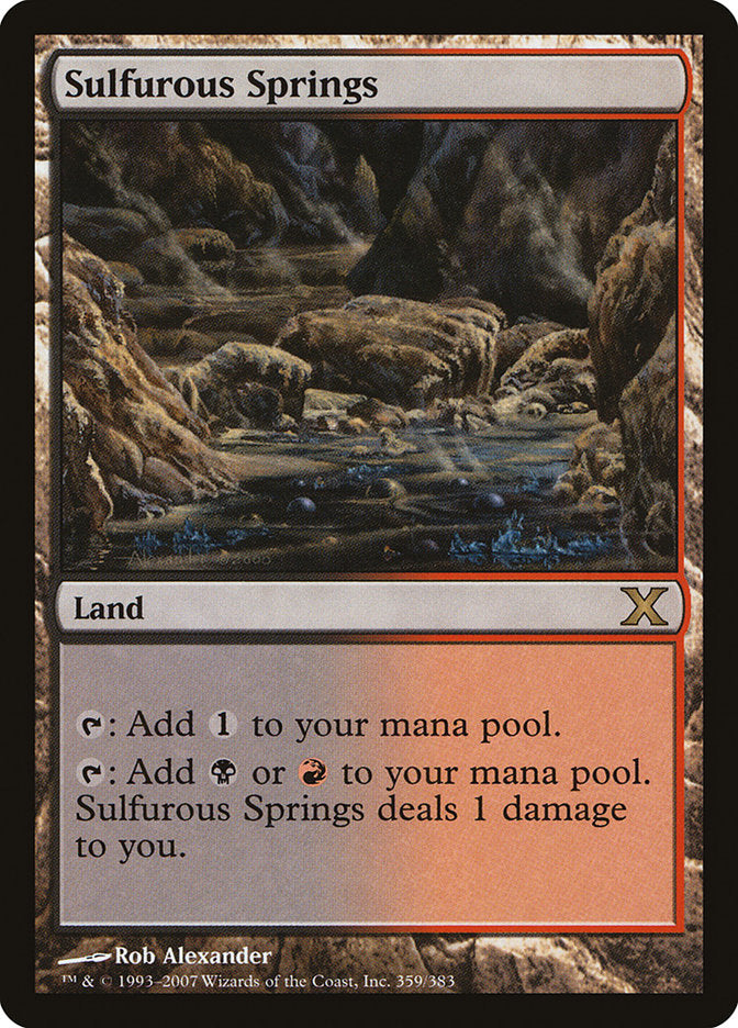 Sulfurous Springs [Tenth Edition] | Mindsight Gaming