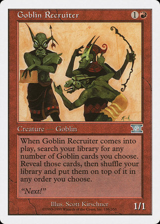Goblin Recruiter [Classic Sixth Edition] | Mindsight Gaming