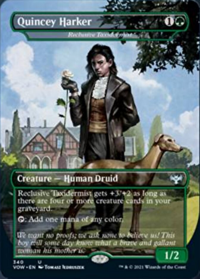 Reclusive Taxidermist - Quincey Harker [Innistrad: Crimson Vow] | Mindsight Gaming