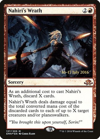 Nahiri's Wrath [Eldritch Moon Promos] | Mindsight Gaming