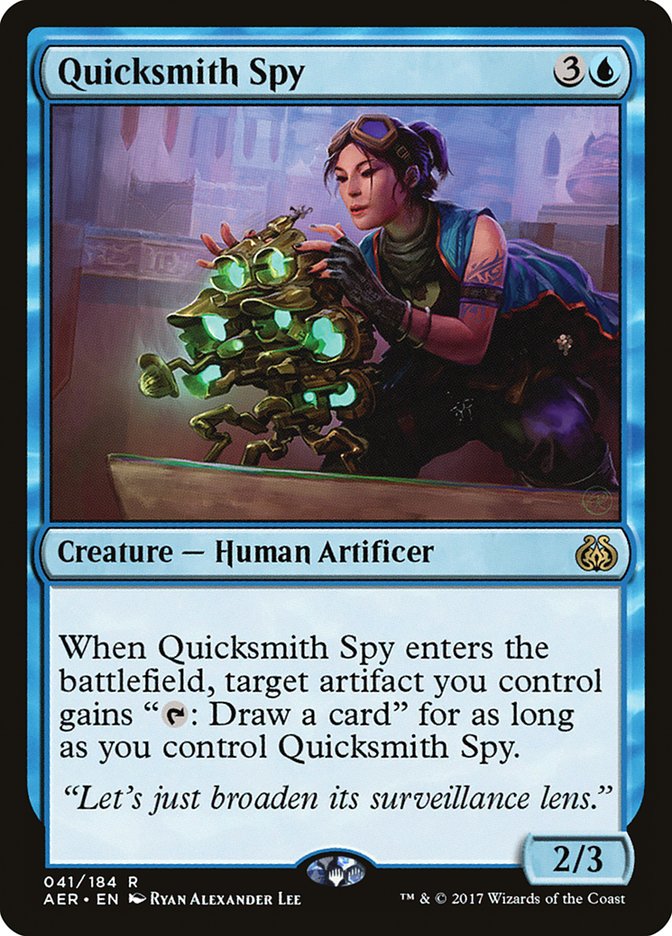 Quicksmith Spy [Aether Revolt] | Mindsight Gaming