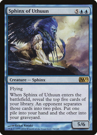 Sphinx of Uthuun [Magic 2012] | Mindsight Gaming