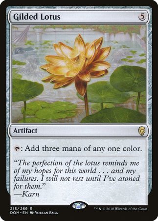Gilded Lotus [Dominaria] | Mindsight Gaming