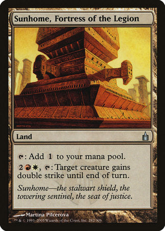 Sunhome, Fortress of the Legion [Ravnica: City of Guilds] | Mindsight Gaming