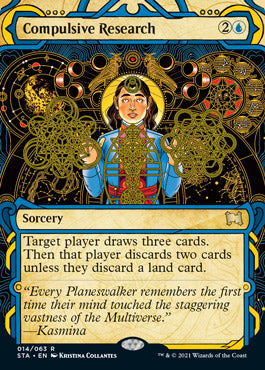 Compulsive Research (Etched Foil) [Strixhaven Mystical Archive] | Mindsight Gaming