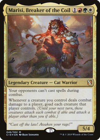 Marisi, Breaker of the Coil [Commander 2019] | Mindsight Gaming