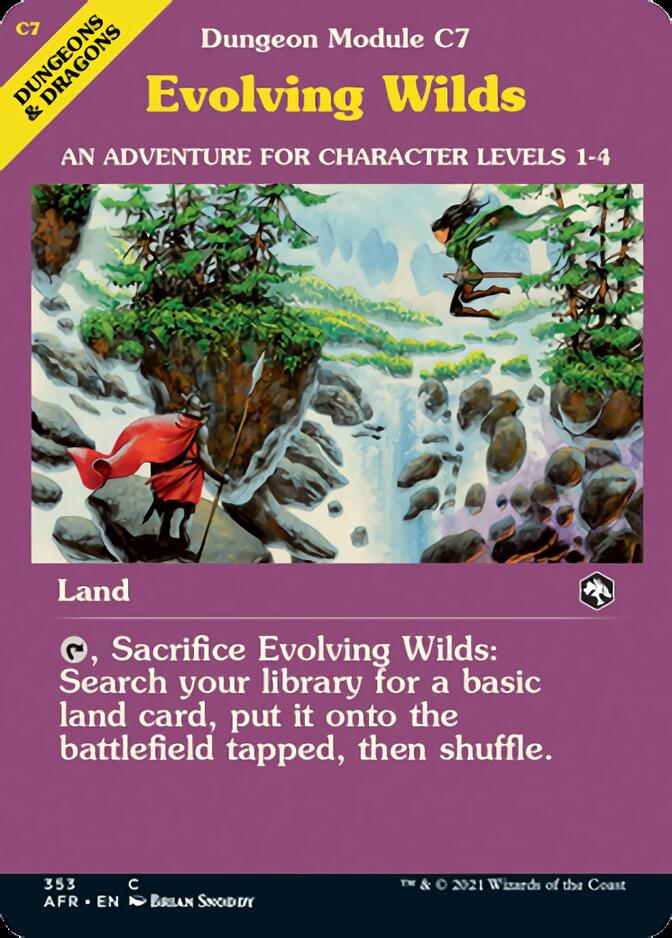 Evolving Wilds (Dungeon Module) [Dungeons & Dragons: Adventures in the Forgotten Realms] | Mindsight Gaming