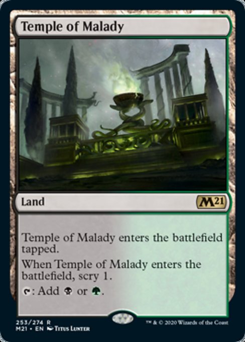 Temple of Malady [Core Set 2021] | Mindsight Gaming