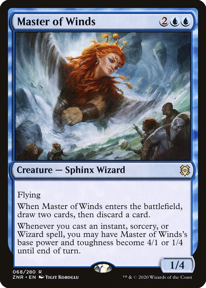 Master of Winds [Zendikar Rising] | Mindsight Gaming