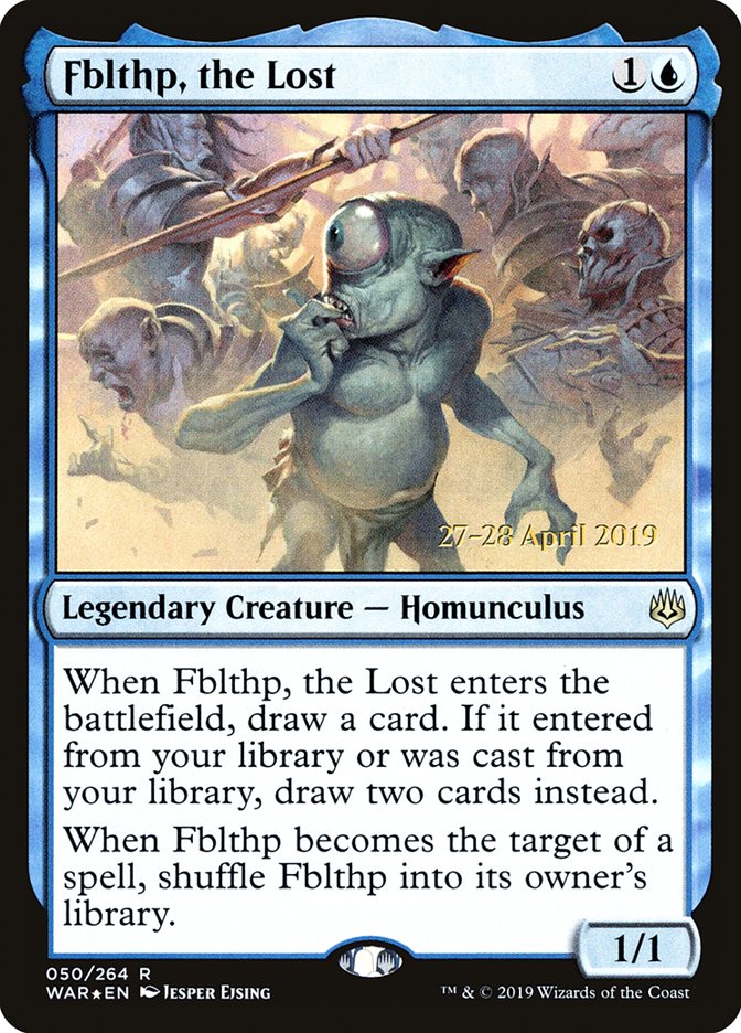 Fblthp, the Lost  [War of the Spark Prerelease Promos] | Mindsight Gaming