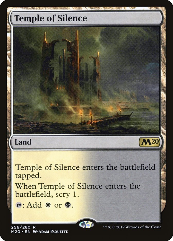 Temple of Silence [Core Set 2020] | Mindsight Gaming