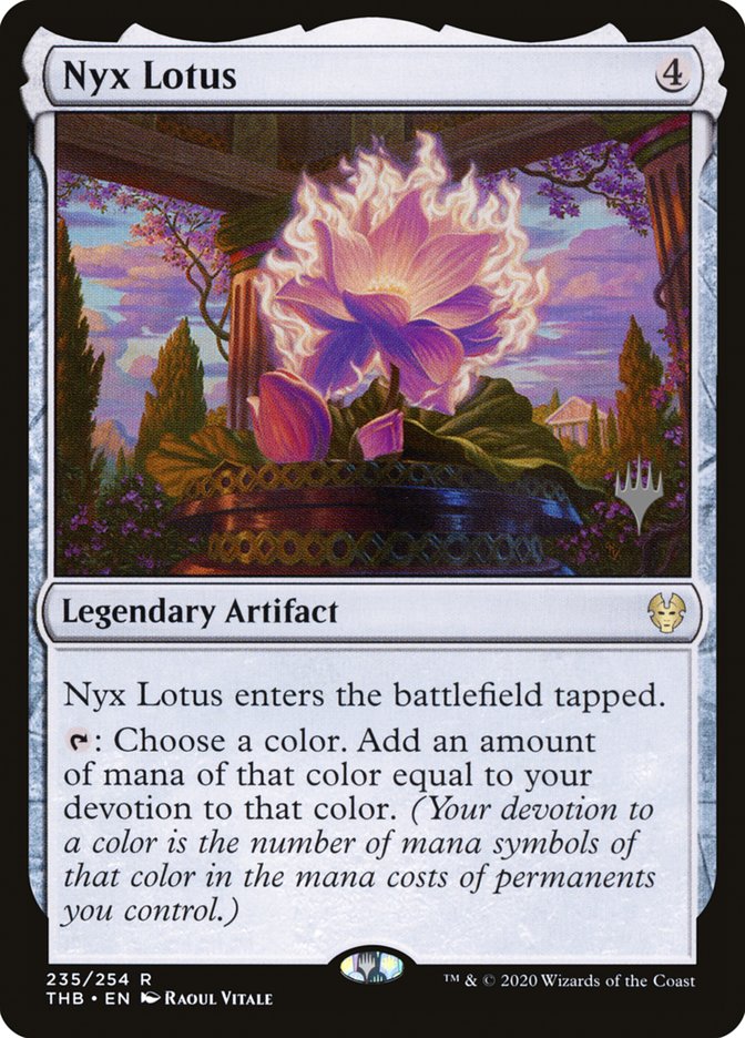 Nyx Lotus (Promo Pack) [Theros Beyond Death Promos] | Mindsight Gaming
