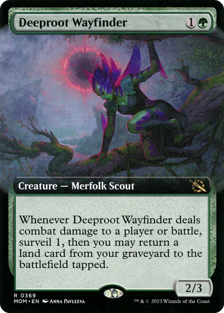 Deeproot Wayfinder (Extended Art) [March of the Machine] | Mindsight Gaming