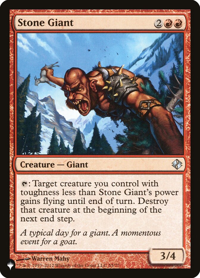 Stone Giant [The List] | Mindsight Gaming