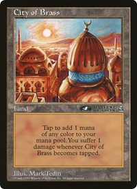 City of Brass (4th Place) (Oversized) [Oversize Cards] | Mindsight Gaming