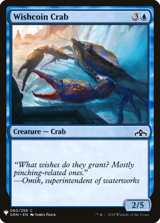 Wishcoin Crab [Mystery Booster] | Mindsight Gaming