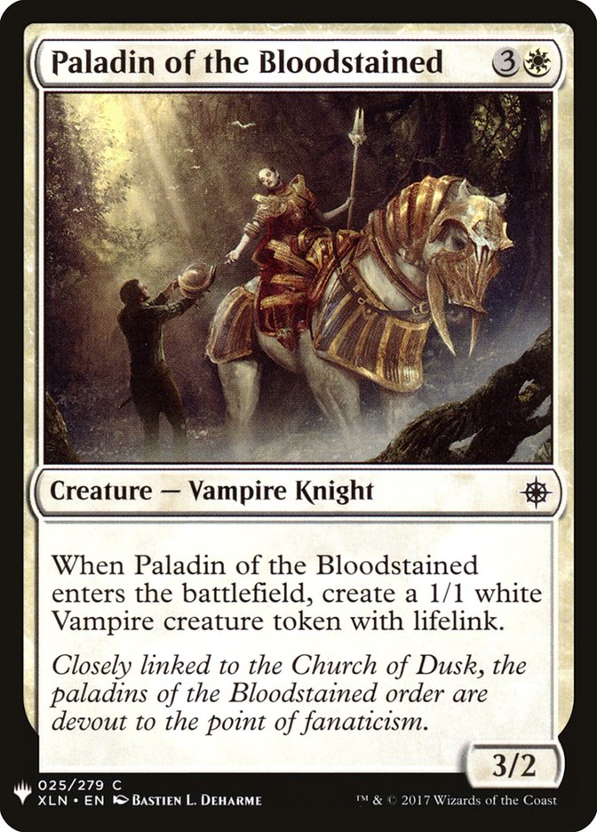 Paladin of the Bloodstained [Mystery Booster] | Mindsight Gaming