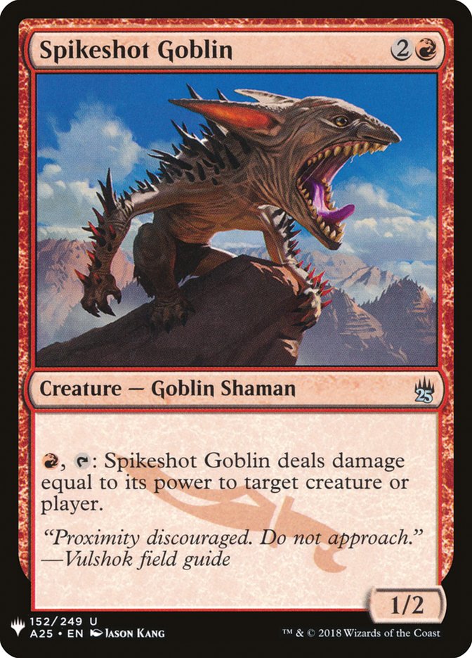 Spikeshot Goblin [Mystery Booster] | Mindsight Gaming