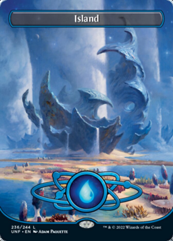Island (236) (Planetary Space-ic Land) [Unfinity] | Mindsight Gaming