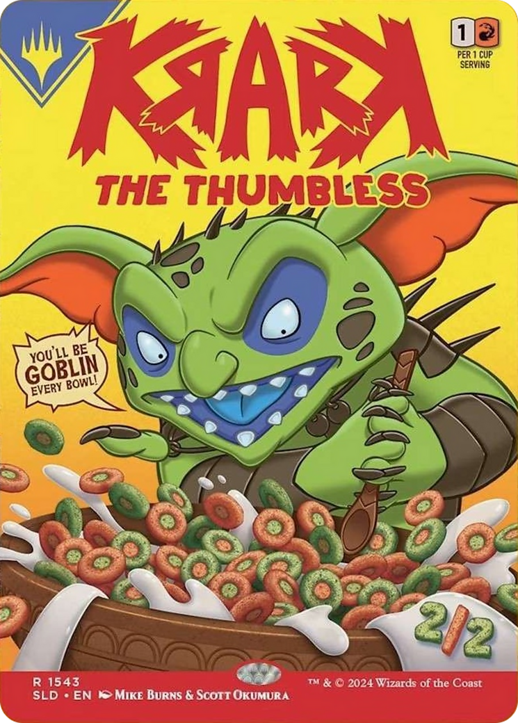 Krark, the Thumbless (Rainbow Foil) [Secret Lair Drop Series] | Mindsight Gaming