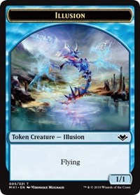 Illusion (005) // Myr (019) Double-Sided Token [Modern Horizons Tokens] | Mindsight Gaming