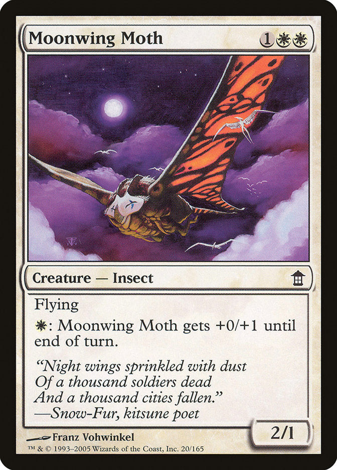 Moonwing Moth [Saviors of Kamigawa] | Mindsight Gaming