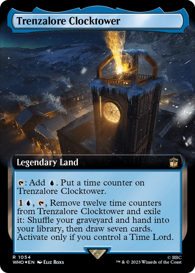 Trenzalore Clocktower (Extended Art) (Surge Foil) [Doctor Who] | Mindsight Gaming