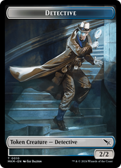 Detective // Spider Double-Sided Token [Murders at Karlov Manor Tokens] | Mindsight Gaming