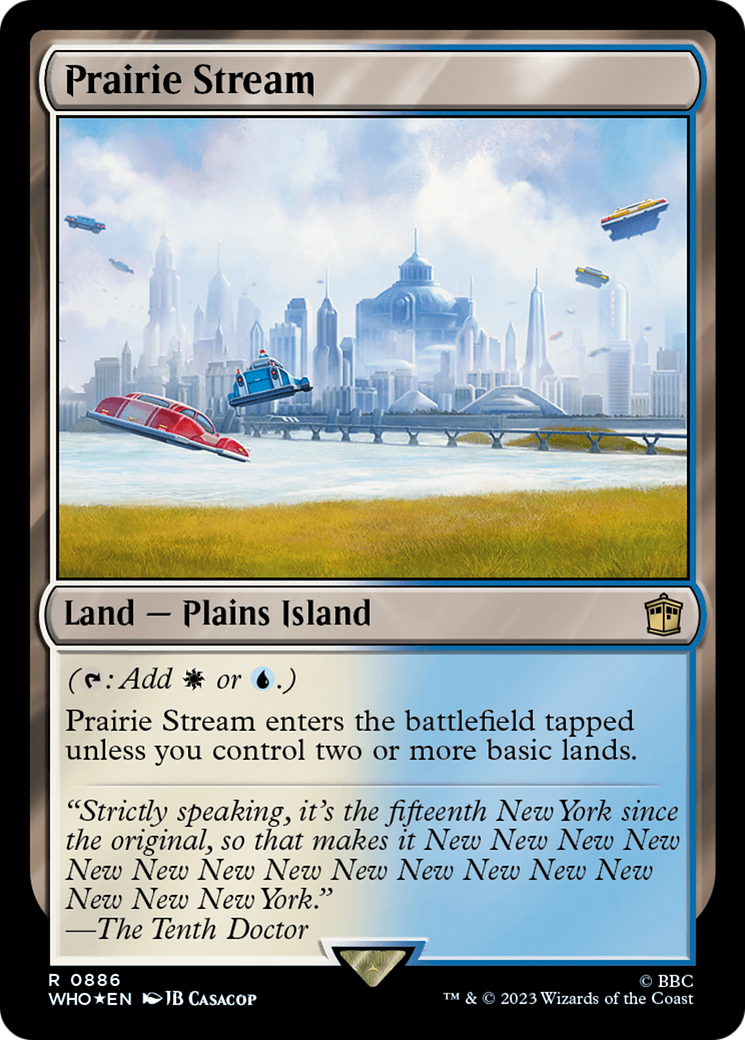 Prairie Stream (Surge Foil) [Doctor Who] | Mindsight Gaming