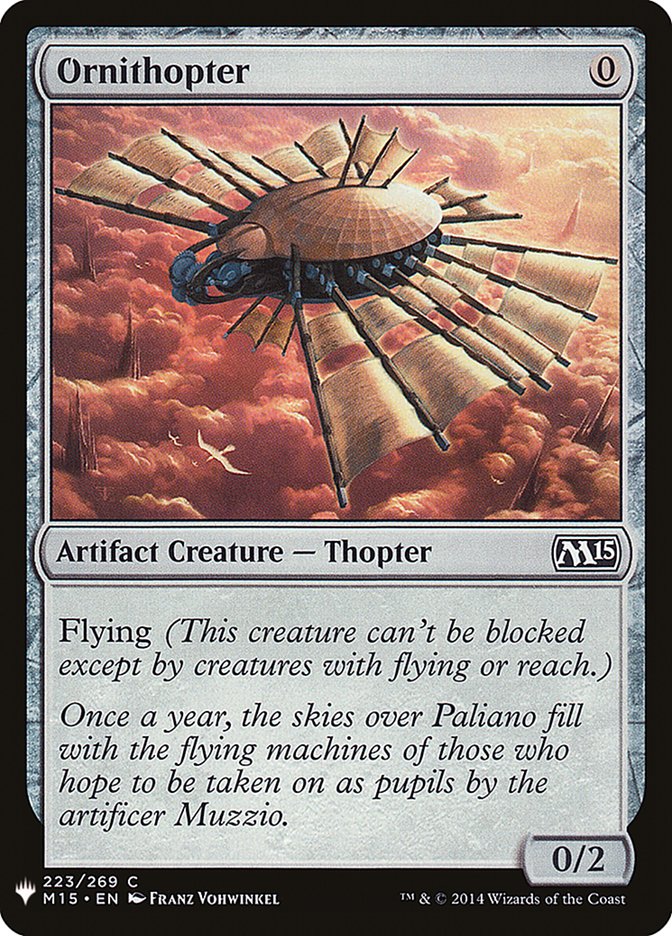 Ornithopter [Mystery Booster] | Mindsight Gaming