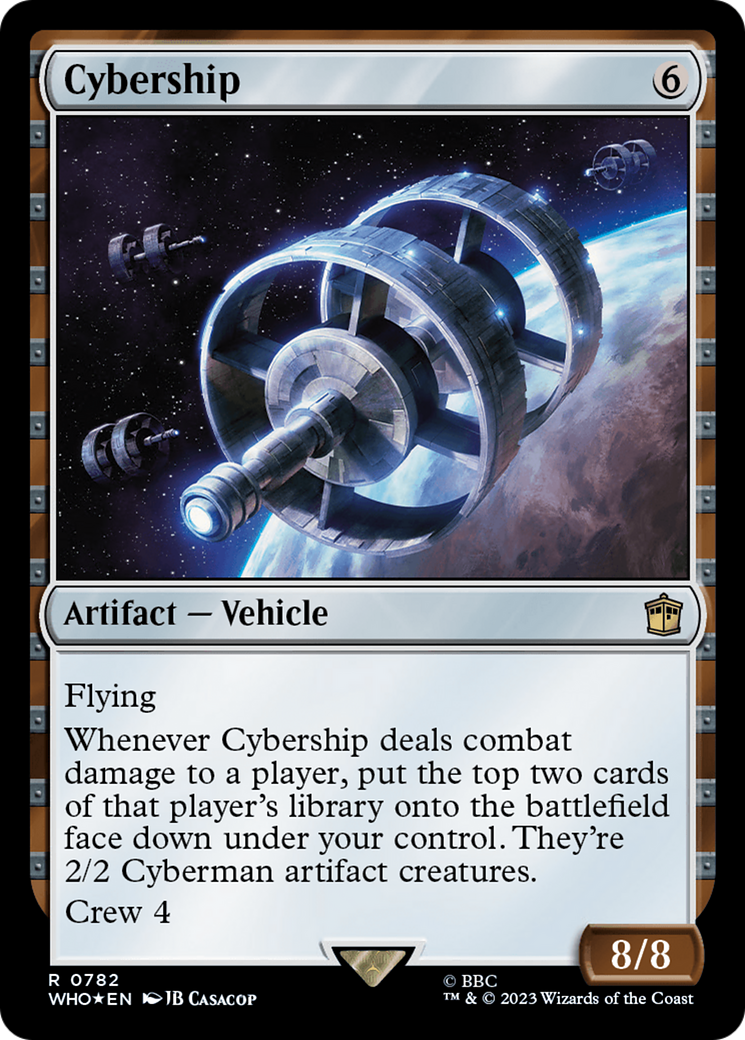 Cybership (Surge Foil) [Doctor Who] | Mindsight Gaming