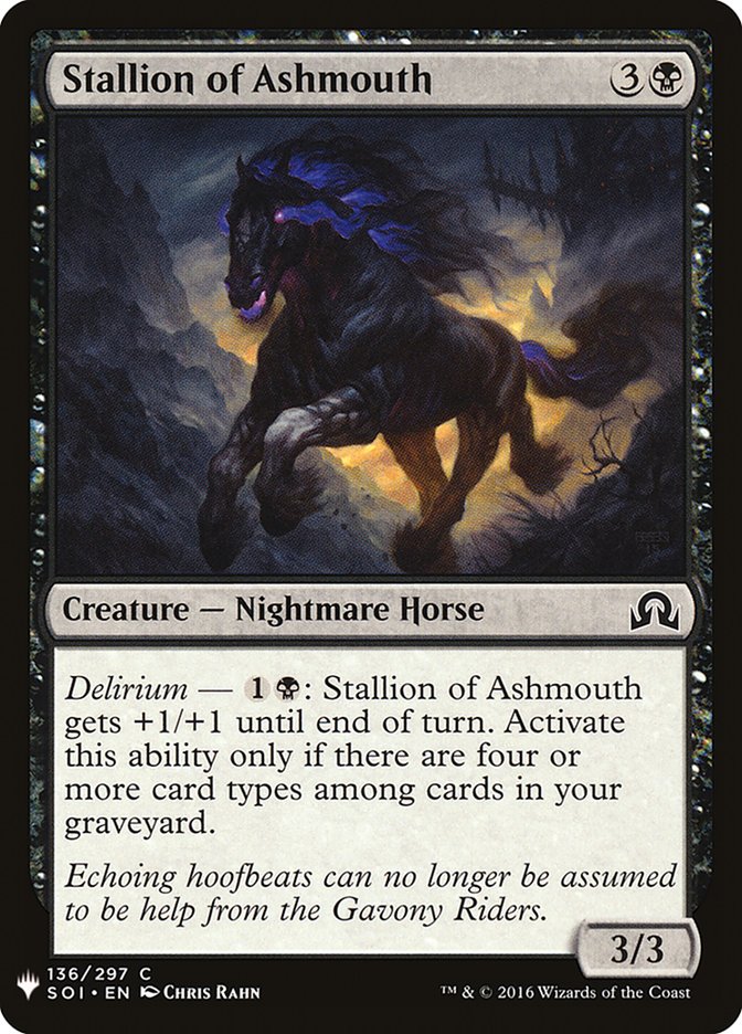 Stallion of Ashmouth [Mystery Booster] | Mindsight Gaming